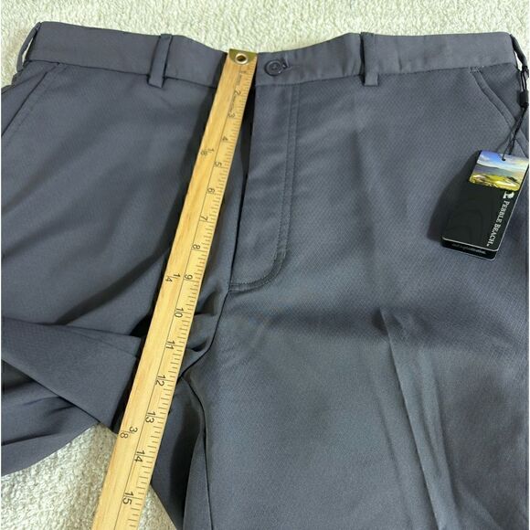 Pebble Beach shorts Mens size W 34 Performance Gray Golf 9 inches Inseam New - Picture 7 of 12